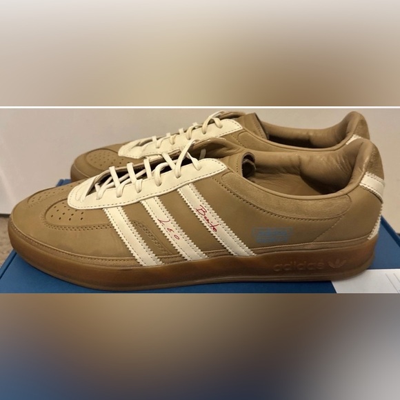 Bad Bunny Gazelle adidas Brown and Cream Sneakers - Picture 2 of 5